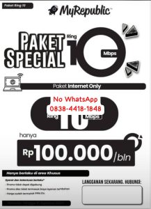 Harga MyRepublic 10 Mbps